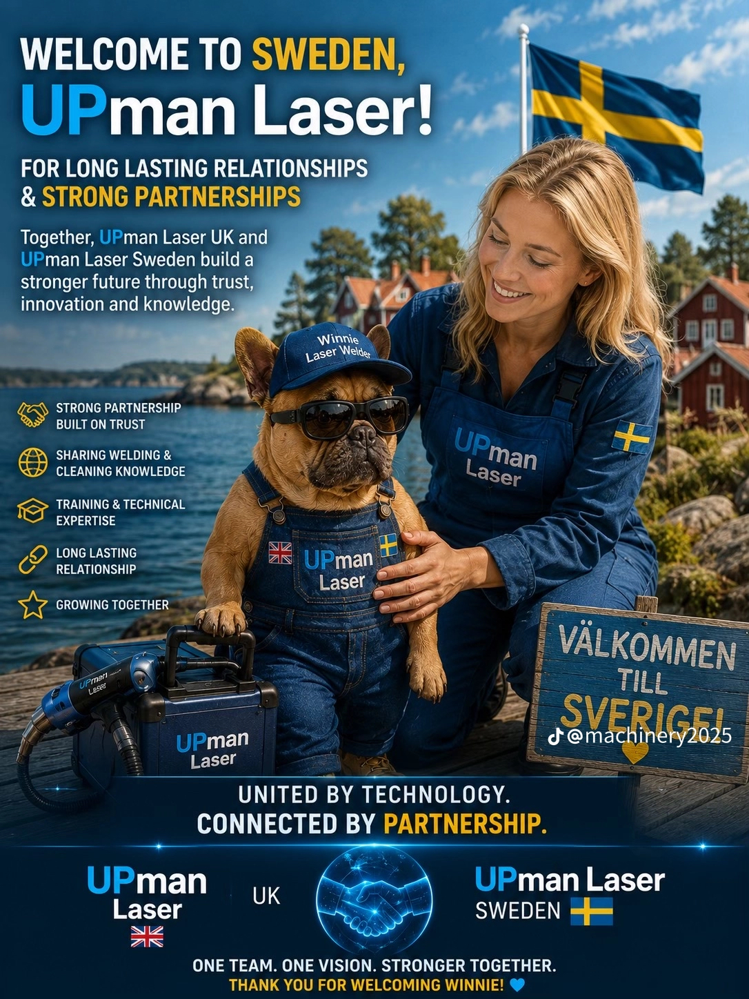 UPMan Laser UK och UPMan Sweden